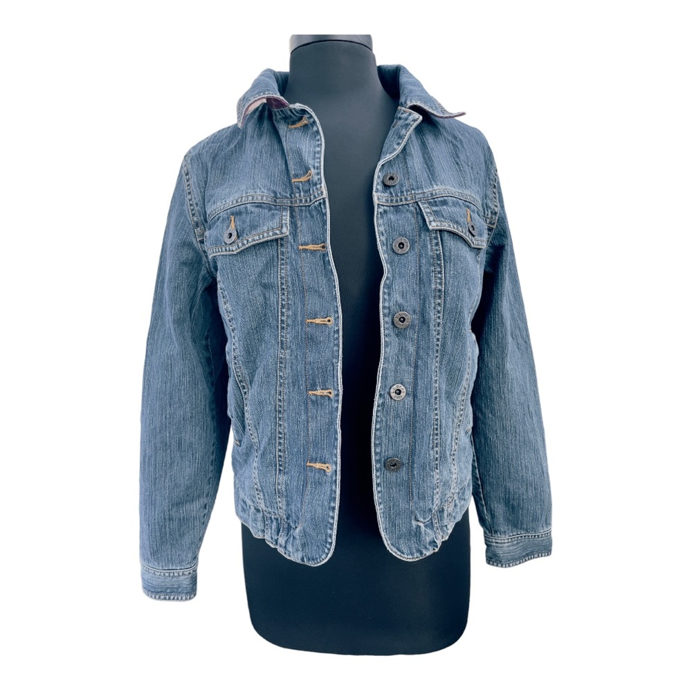 ***SOLD*** LL Bean blue denim trucker jacket size S